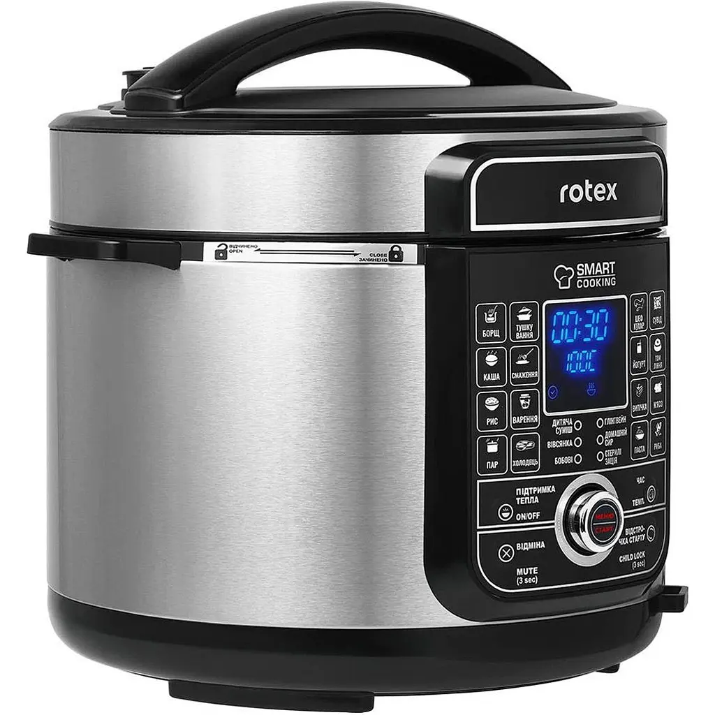 Мультиварка-скороварка Rotex REPC78-B Universal [115236] - фото 2