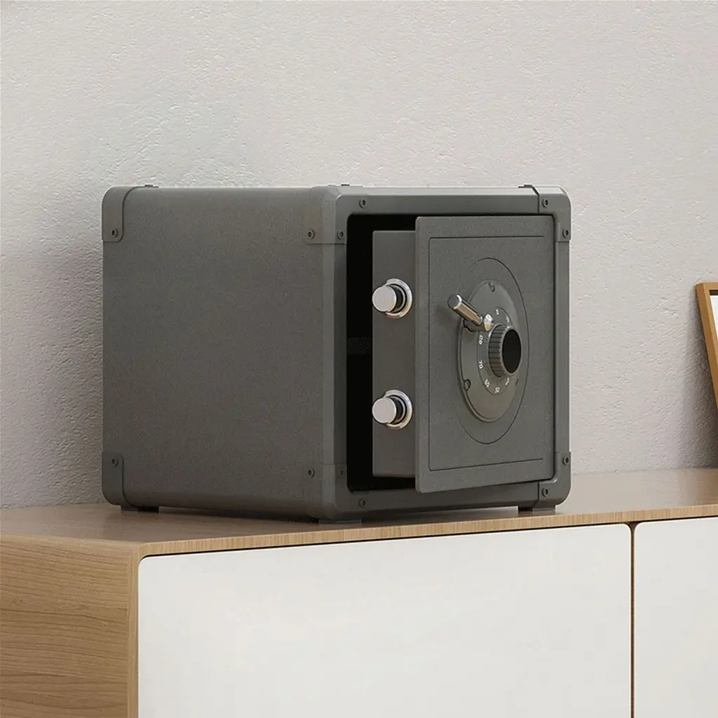 Сейф CRMCR Retro Mechanical Smart Safe Deposit Box Grey (BGX-D1-30J/SG-30MD) [153909] - фото 6