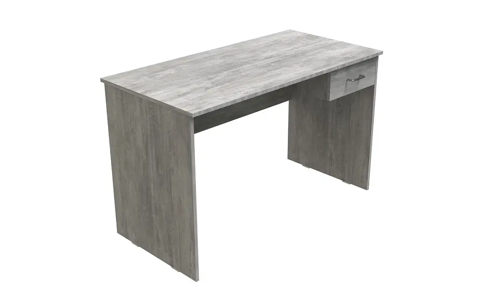 Стол компьютерный Бад Ferrum-decor 750x1200x600 ДСП Бетон 16 мм (FRD-104763) - фото 3