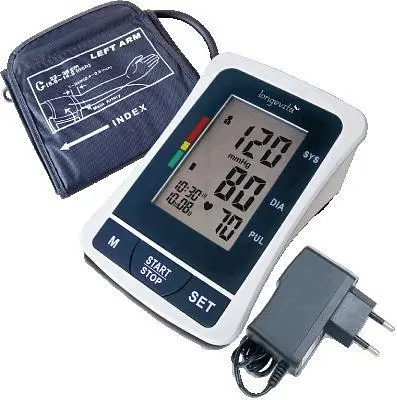 Тонометр Longevita BP-1305 с адаптером автоматический на плечо - фото 5