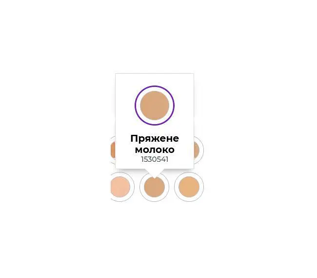 Компактна матуюча крем-пудра для обличчя Avon TRUE 235P Пряженное молоко 9 г - фото 2