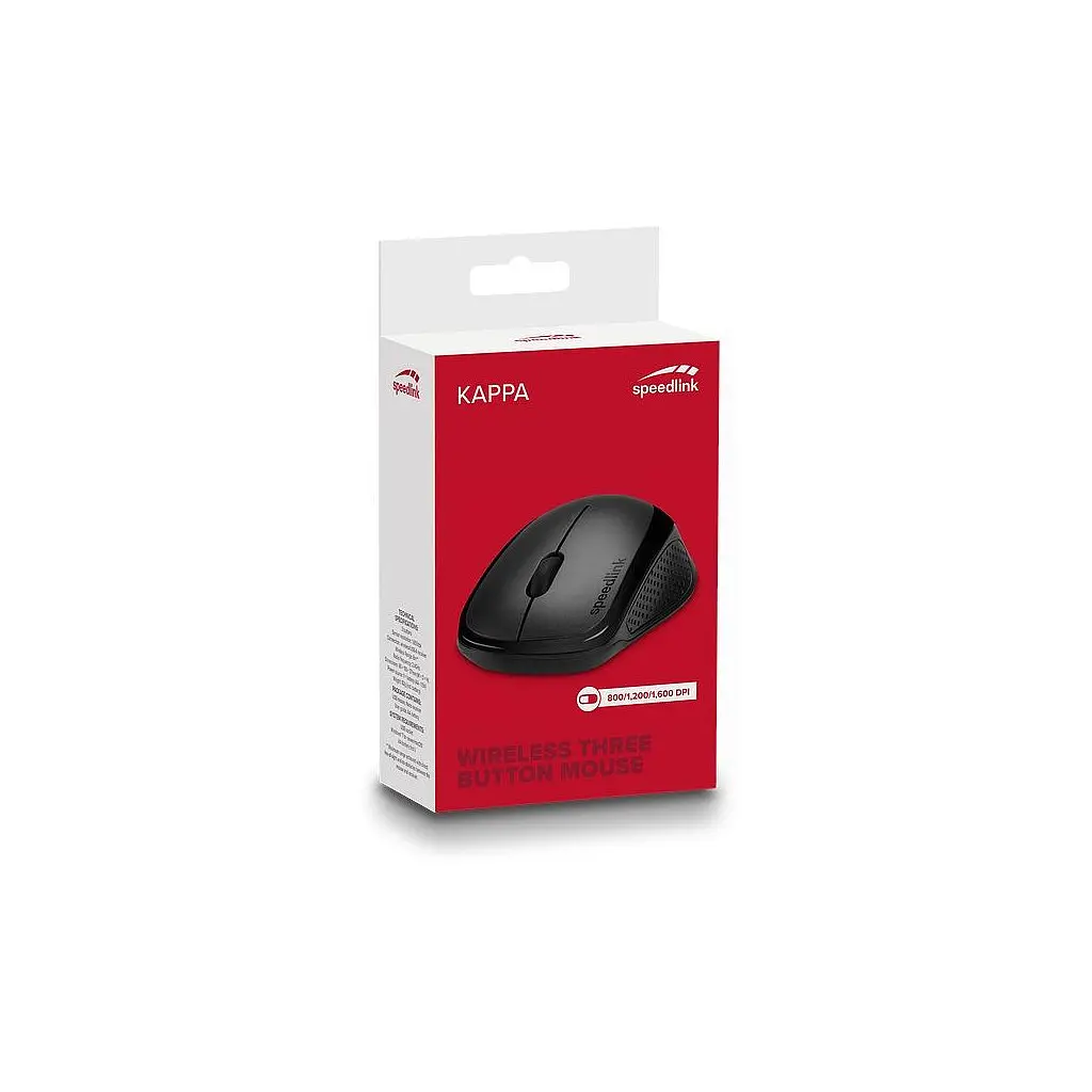Мишка Speedlink Kappa Wireless Black (SL-630011-BK) - фото 3