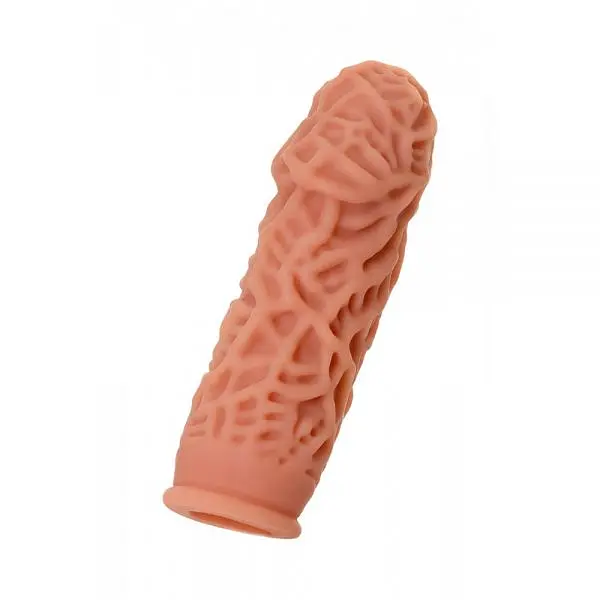 Насадка на пеніс Kokos Extreme Sleeve ES-012, 12.7 см (тілесний) - фото 5