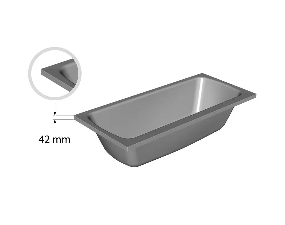 Ванна акрилова Kolpa San Bell 180x80 961642 - фото 3