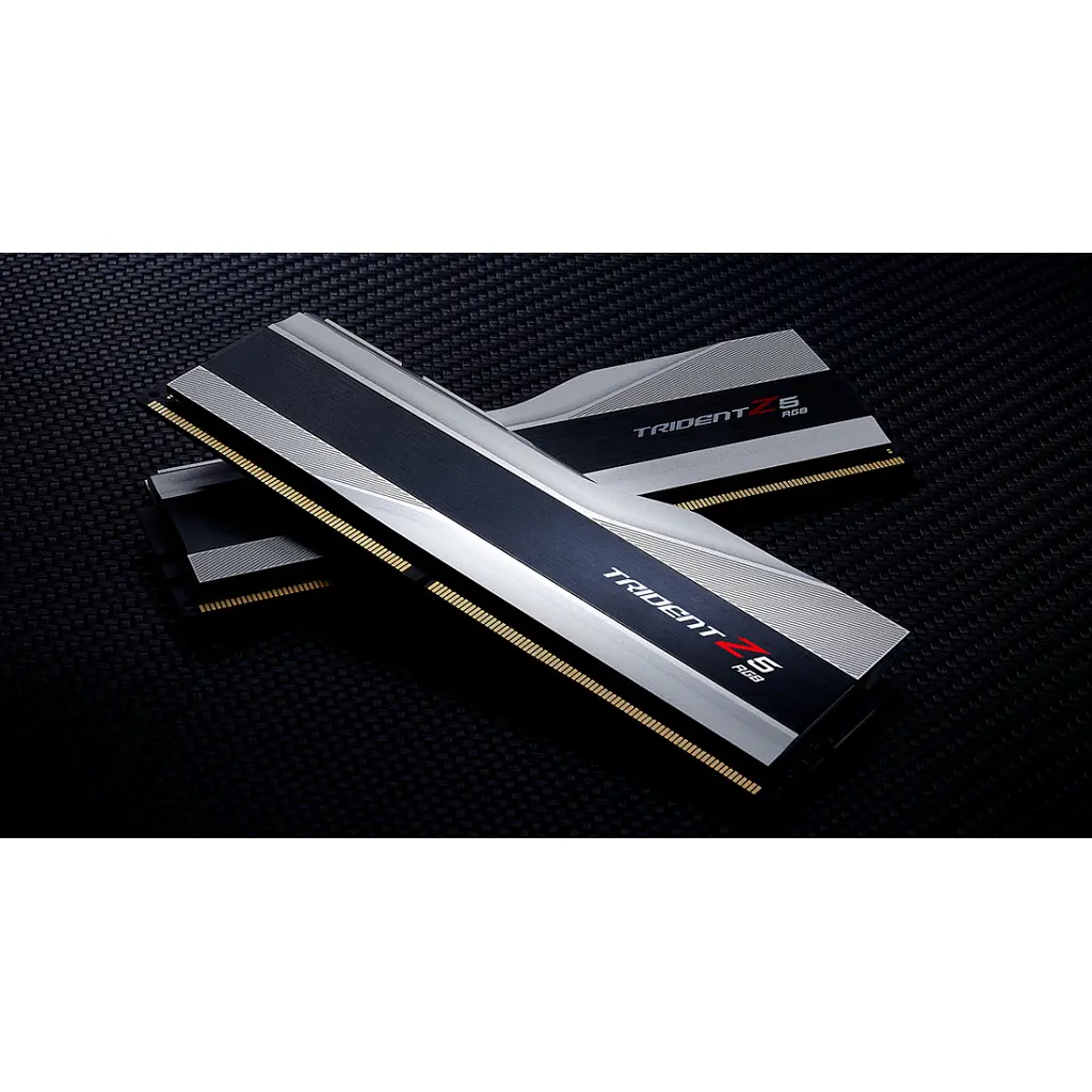 Модуль пам'яті для комп'ютера DDR5 32GB (2x16GB) 6000 MHz Trident Z5 RGB Silver G.Skill (F5-6000J3636F16GX2-TZ5RS) - фото 5