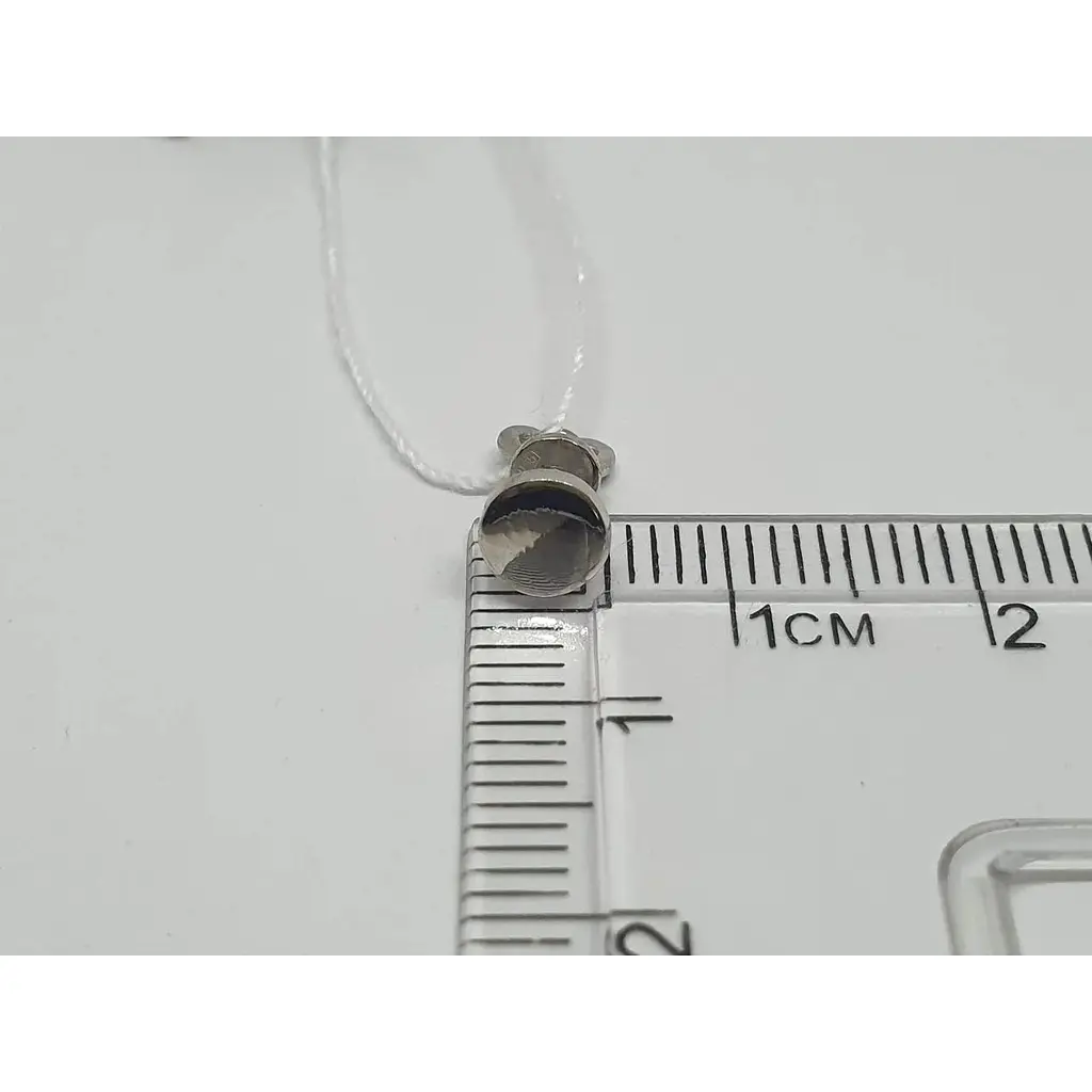 Срібна моносережка пуссета Vegas. 20182/1Р - фото 5