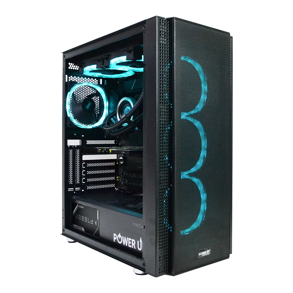 Робоча станція Power Up Desktop #417 Core i7 14700K/64 GB/HDD 2 TB/SSD 1TB/NVIDIA Quadro RTX5000 16 Gb - фото 2