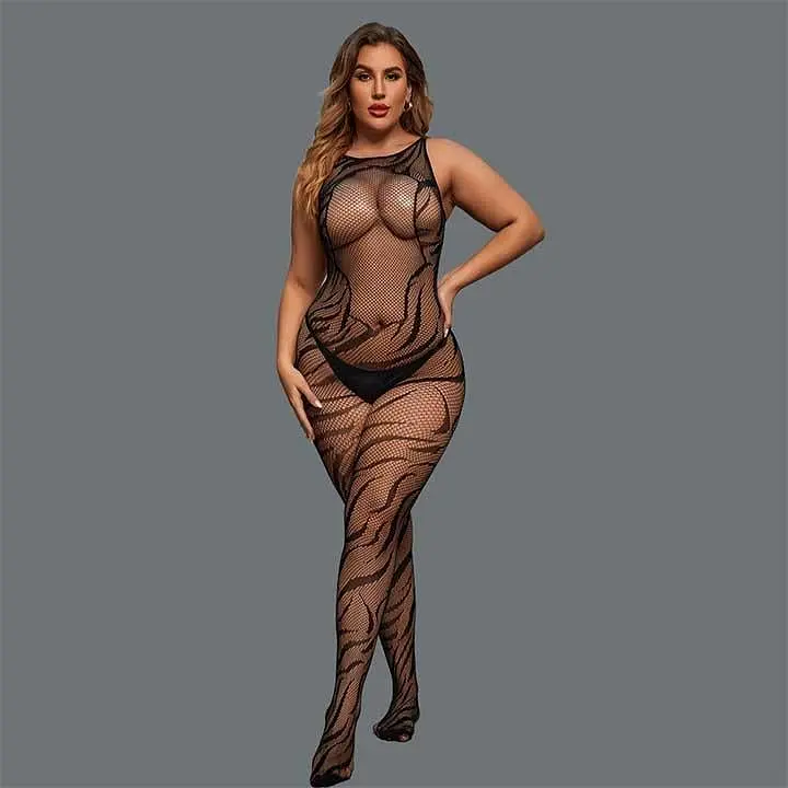 Бодістокінг спокусливий з відкритим доступом L-XXL - фото 4