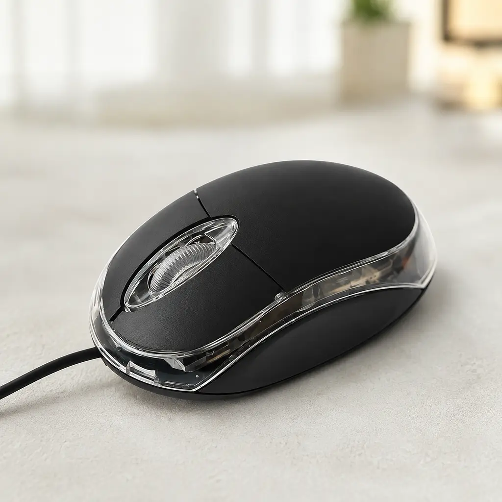Мишка MOUSE MINI G631/KW-01/XT-610 / Оптична мишка чорна - фото 3