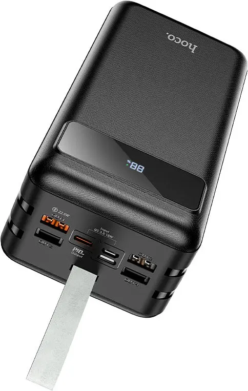 Портативний акумулятор Hoco J86B Electric 22.5W 60000mAh black - фото 3