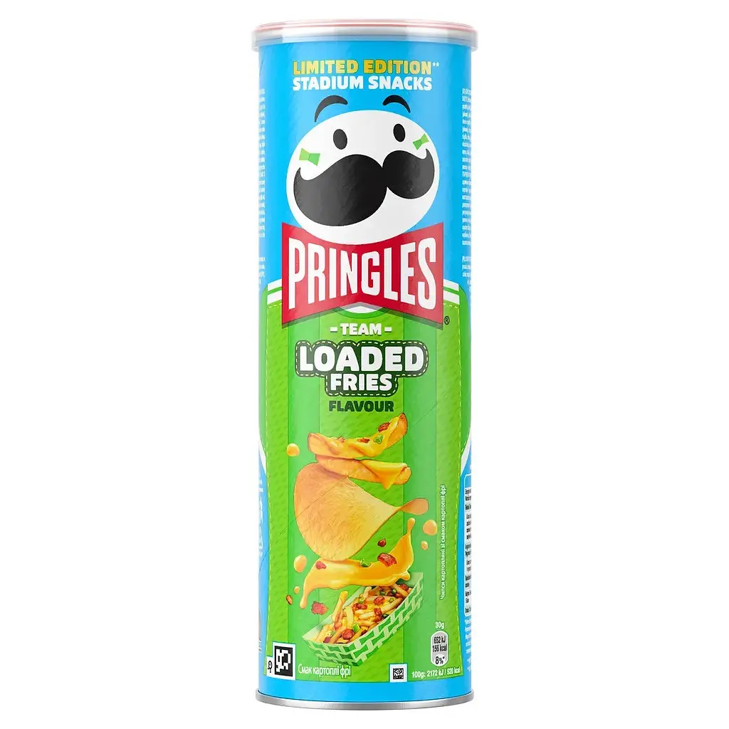 Чіпси Pringles Team Loaded Fries 165 г
