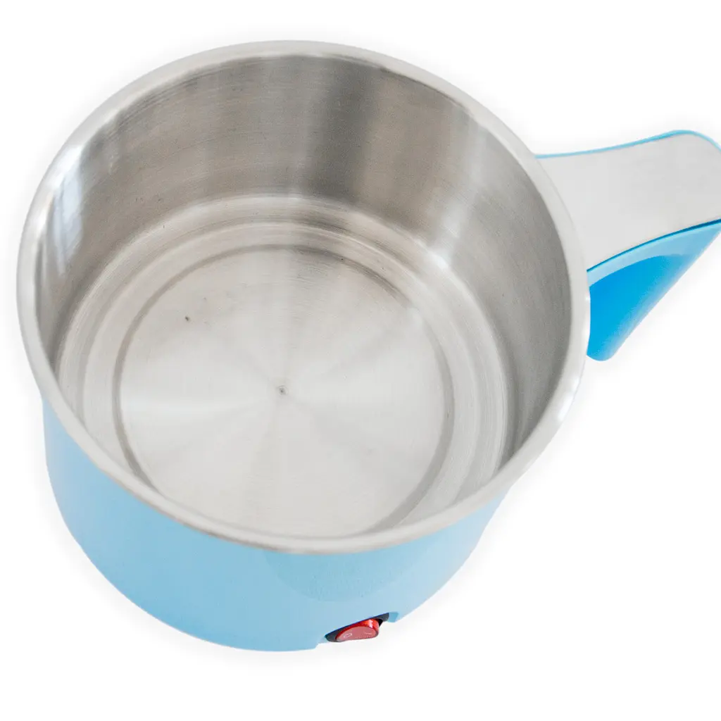 Електрична каструля Cooking Pot YS-402, дорожня, з функцією чайника, 1.5 л, блакитна - фото 2