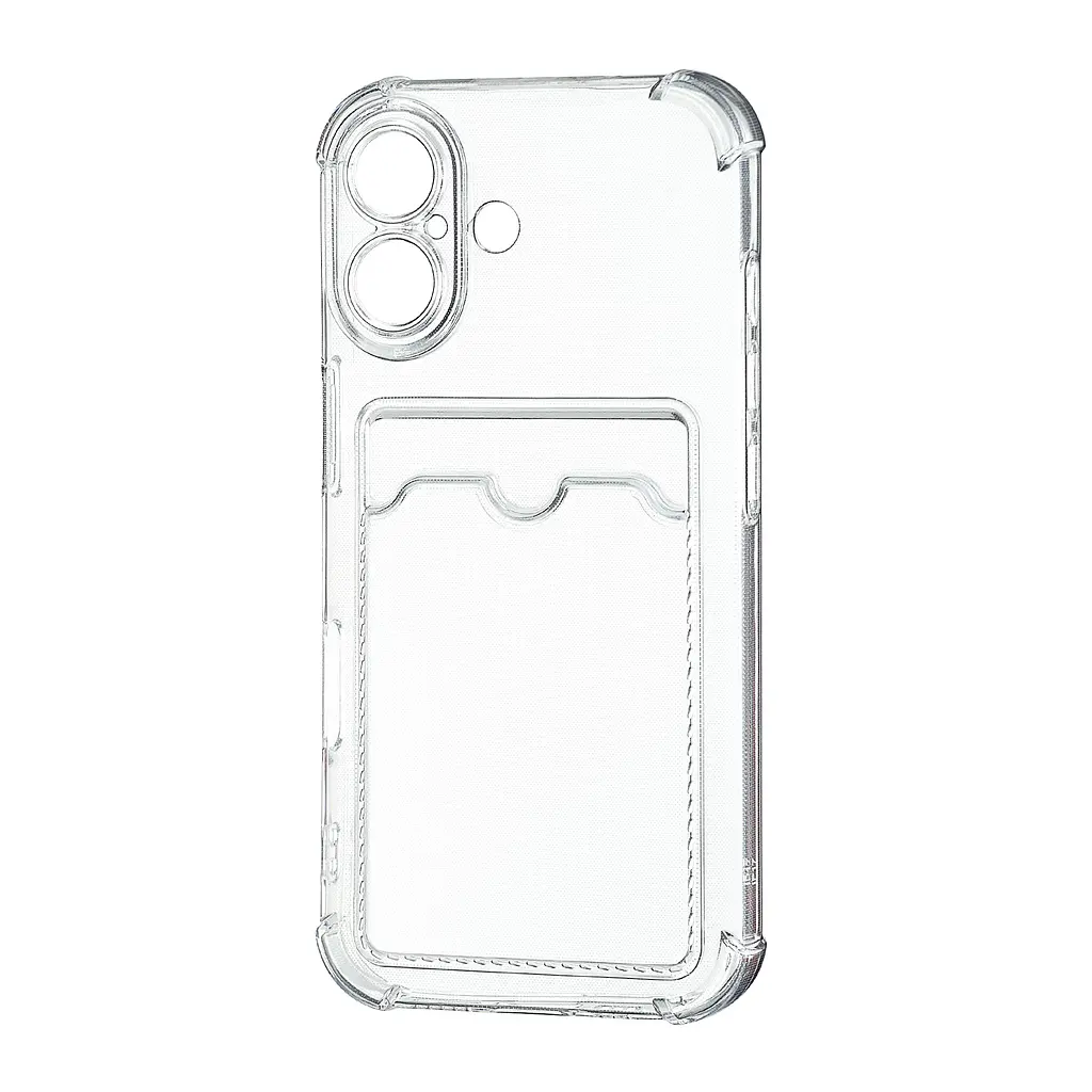 Чохол Clear Pocket Case Protected Camera iPhone 17 Прозорий