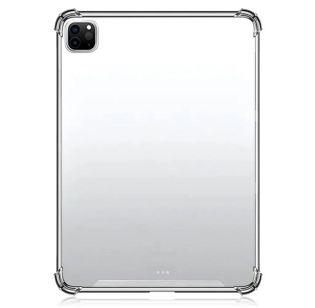 Силиконовый чехол бампер Primolux Silicone для планшета Apple iPad Pro 12.9" 2020 / 2021 / 2022 Clear - фото 2