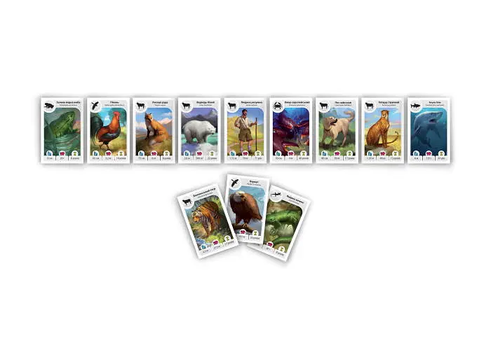 Настольная игра Rozum Картолиния: Животные (Cardline: Animals) (укр.) (R041UA) - фото 3