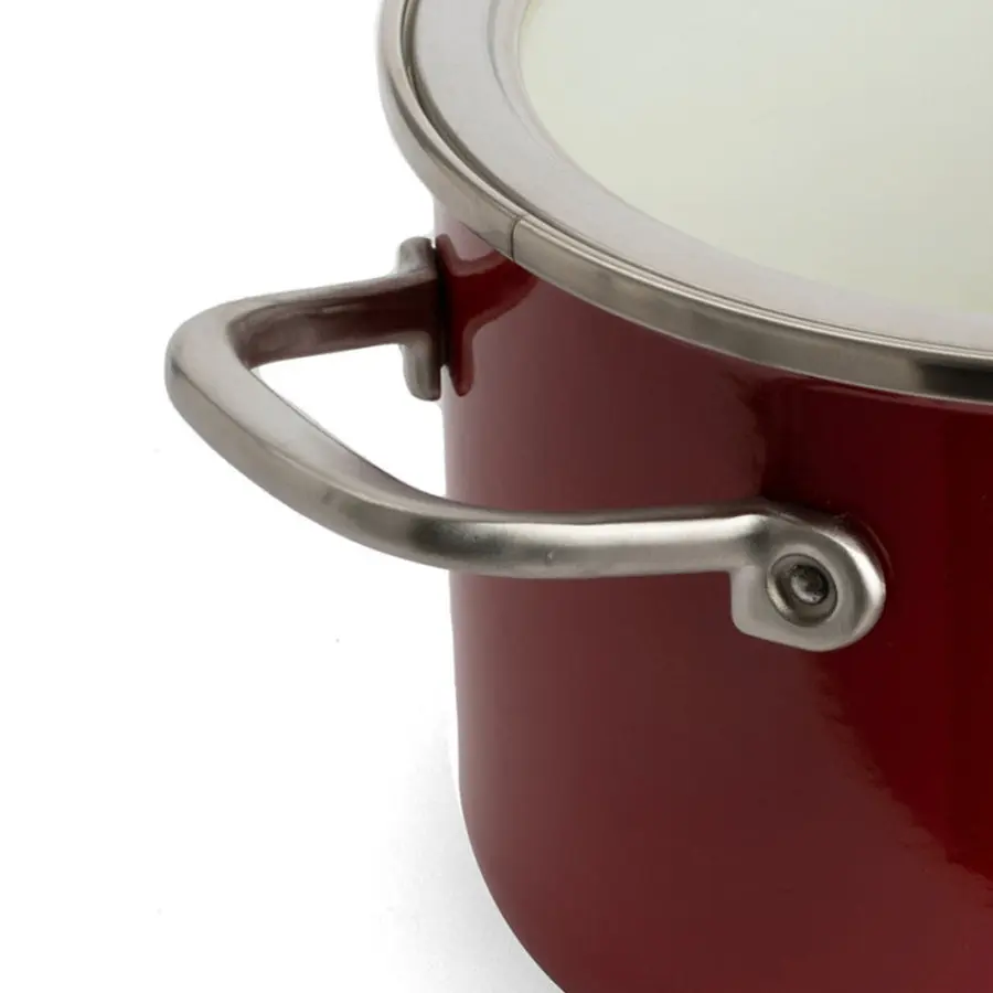 Набор посуды KitchenAid Steel Core красный 5 предметов (CC004920-001) - фото 6
