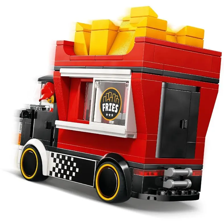 Конструктор LEGO City Вантажівка з картоплею фрі 216 деталей (60488) - фото 4