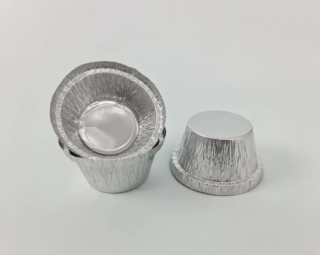 Алюмінієва харчова форма, кругла, 135 мл, SPТ20L, 150 шт, для запікання, фасування, доставки, кейтерингу та готових страв - фото 2