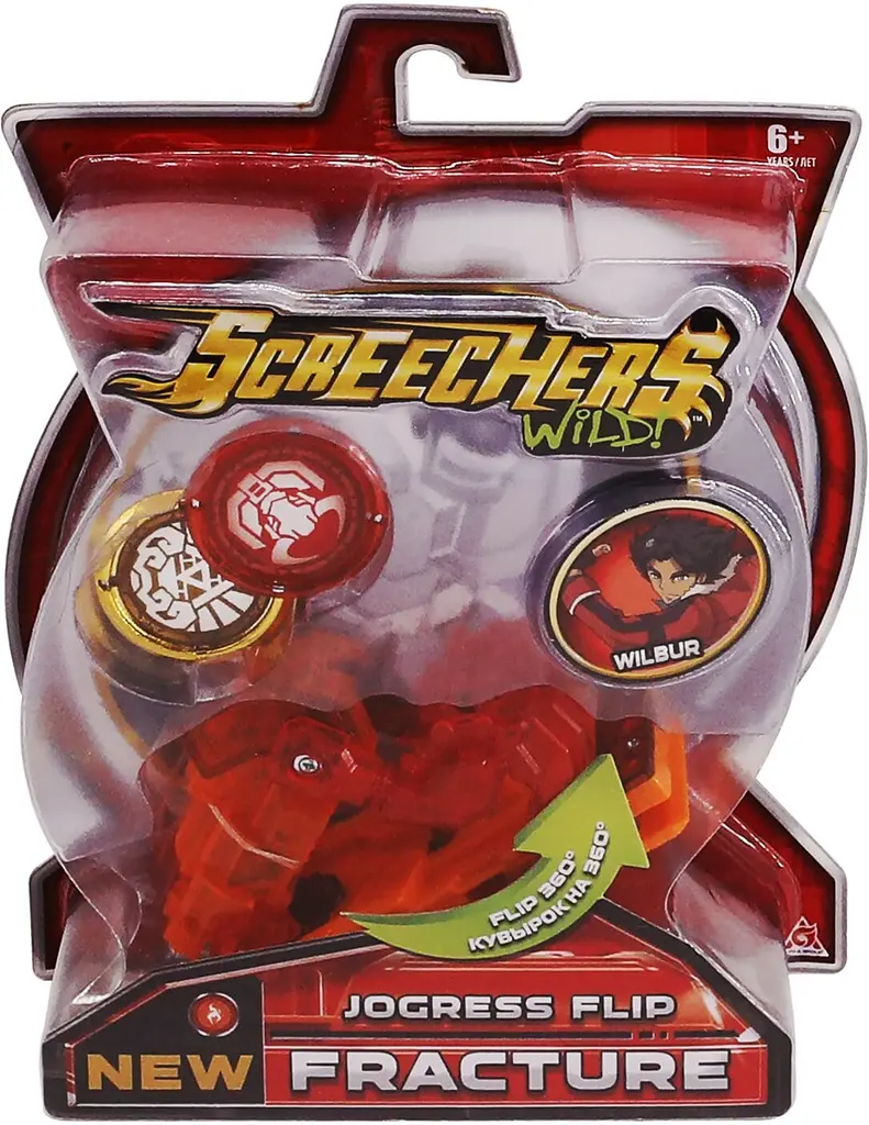 Машинка-трансформер Screechers Wild S2 L1 Фракчер (EU684203) - фото 3