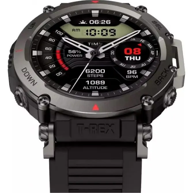 Смарт-годинник Amazfit T-Rex Ultra Abyss Black (W2142EU1N) [105163] - фото 5