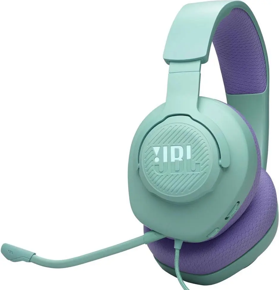 Навушники з мікрофоном JBL Quantum 100M2 Cyan (JBLQTUM100M2CYN) - фото 5