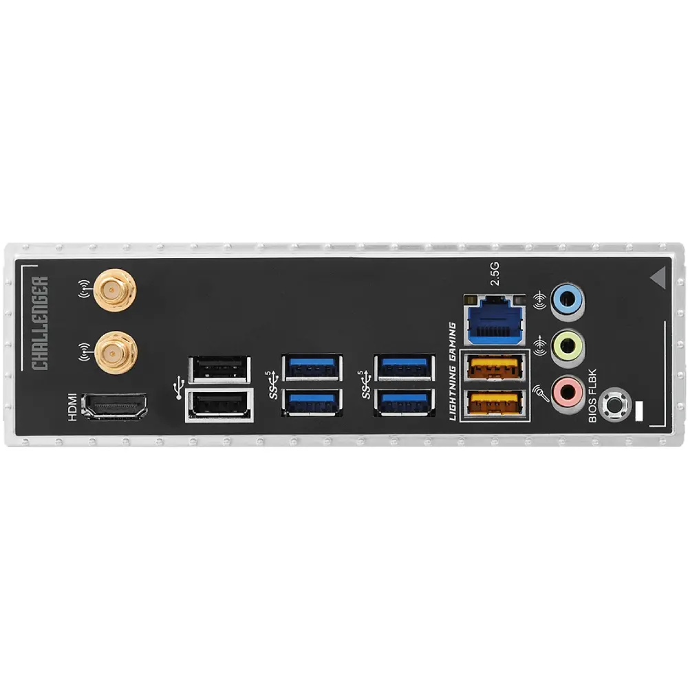 ASRock B850M CHALLENGER WIFI (AM5/B850, 4*DDR5, 2xPCIex16, HDMI/DP, 4xSATAІІІ,2xM.2, 2.5GLan, mATX) - фото 5