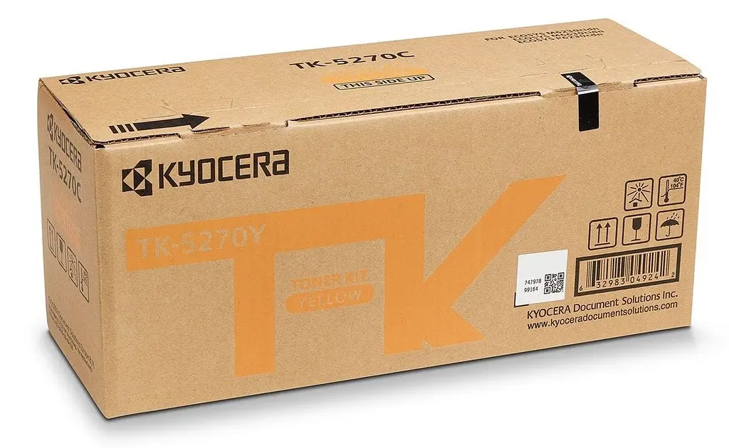 Картридж Kyocera TK-5270Y (1T02TVANL0) жовтий (6534760) - фото 2