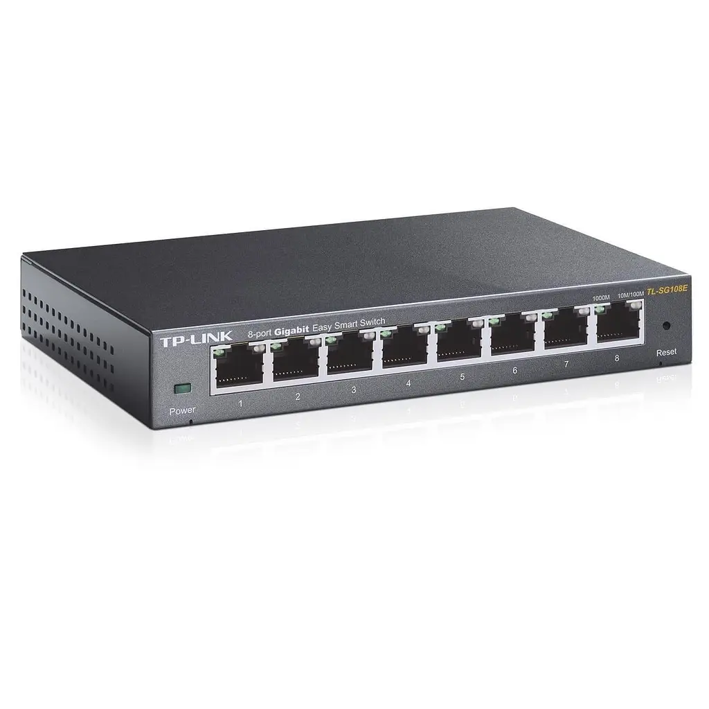Комутатор TP-Link TL-SG108E 8-Port Gigabit Easy Smart Desktop (TL-SG108E) - фото 3