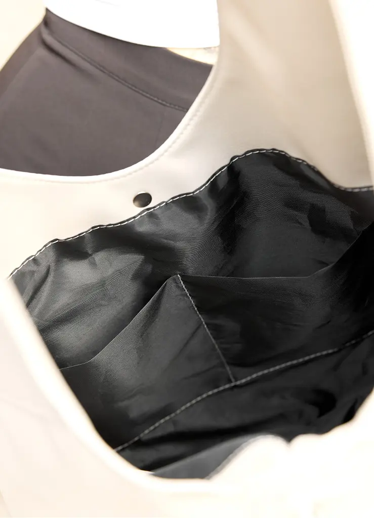 Сумка жіноча Sambag HOBO M білий 35 х 40 х 8 см (53200030) - фото 9
