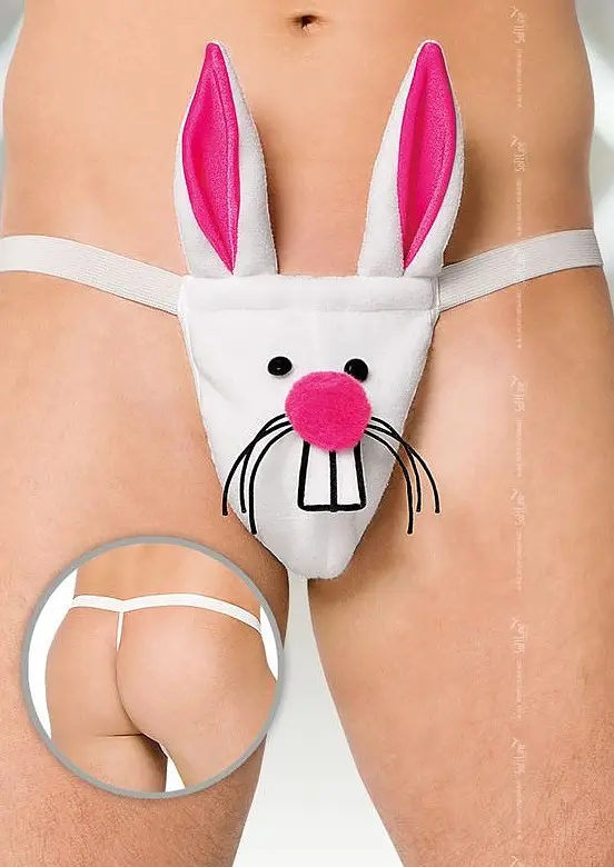 Трусики з кроликом Thong 4442 Soft Line для любителів дивувати і підкорювати SoftLine 5591444220; 89-5591444220 24256 - фото 4