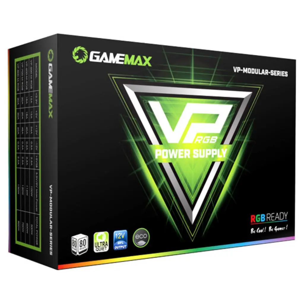 Блок живлення GameMax 700W (VP-700-M-RGB) - фото 6
