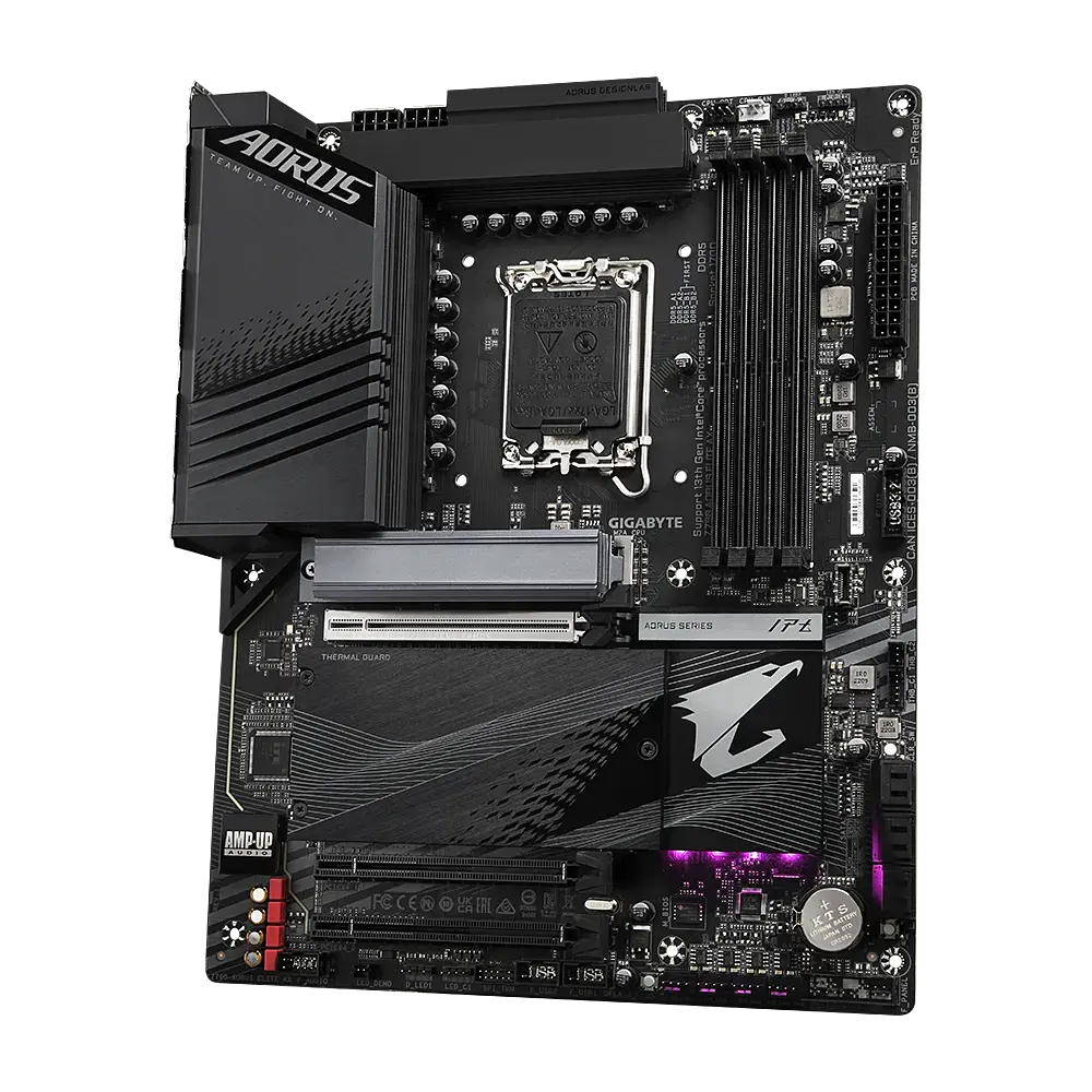 Материнська плата Gigabyte Z790 Aorus Elite AX LGA 1700 (Z790 AORUS ELITE AX) - фото 3