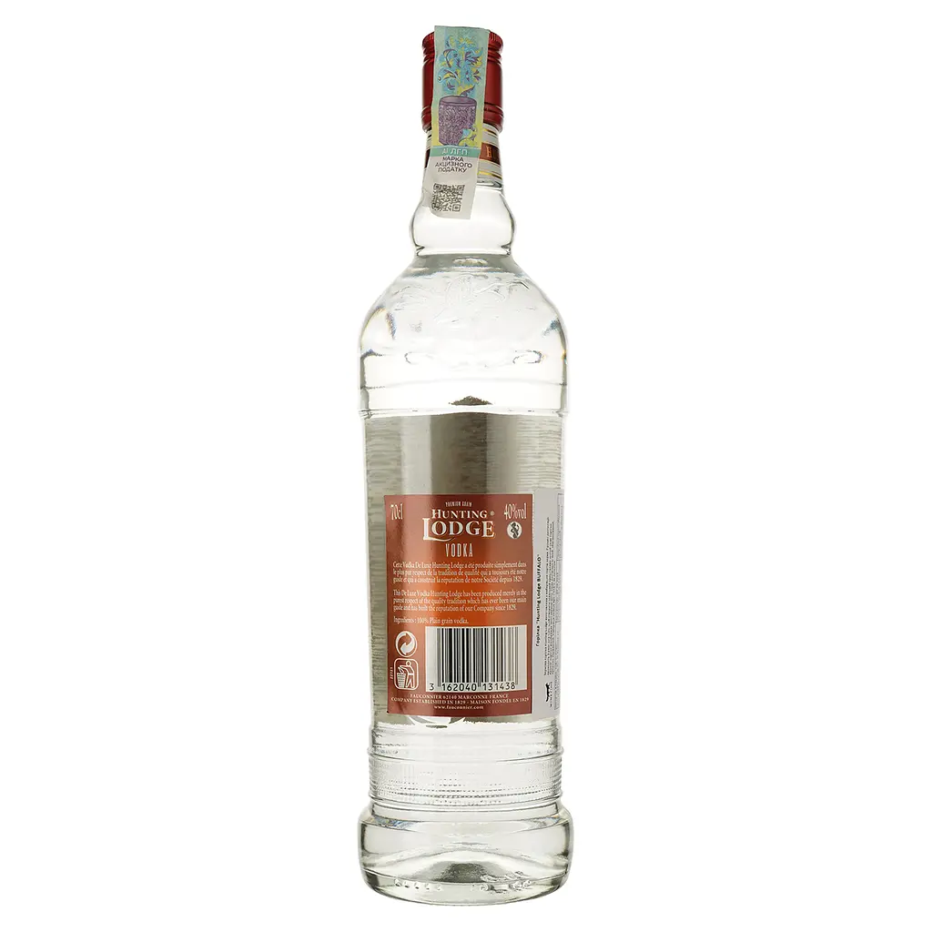 Горілка Fauconnier Hunting Lodge Premium Grain 40% 0.7 л - фото 2