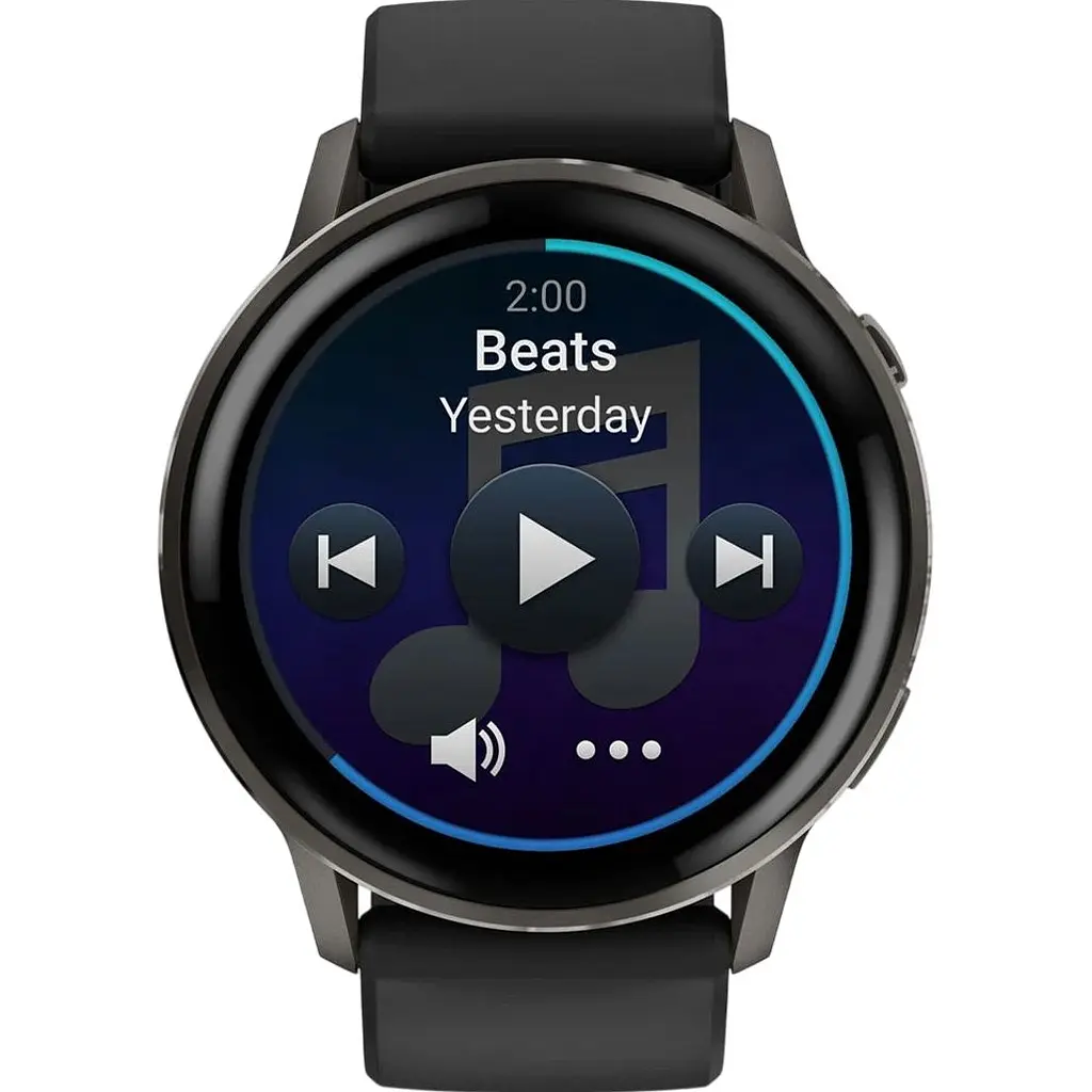 Смарт-годинник Garmin Venu 4 45mm Slate with Black Silicone Band (010-03014-00) [146407] - фото 3