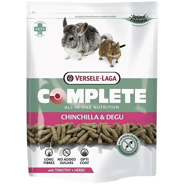 Корм для шиншил і дегу Versele-Laga Complete Chinchilla & Degu Верселе-Лага Компліт 500 г (612552)