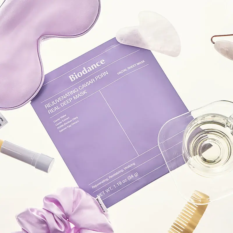 Омолоджувальна маска з ікрою та PDRN Biodance Rejuvenating Caviar PDRN Real Deep Mask 1 шт. - фото 4