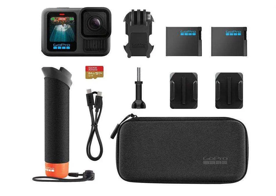 Экшн-камера GoPro HERO13 Black + Enduro + Head Strap + Handler Floating (CHDRB-131-RW) - фото 2