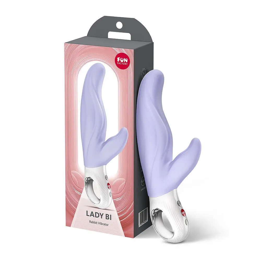 Вібратор-кролик для точки А Fun Factory LADY BI Purple, 2 мотори, 12 режимів - фото 8