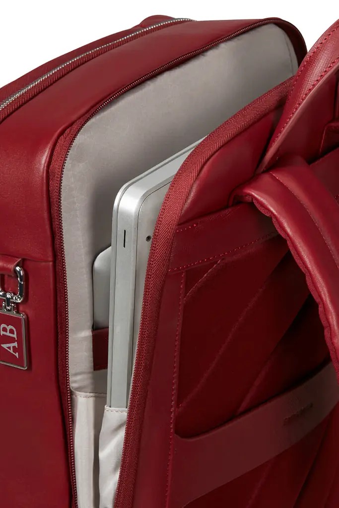 Рюкзак 14,1" Samsonite IMAGE BIZ LEATHER RUBY WINE 38,5x26x13,5 KV2*A0002 - фото 10