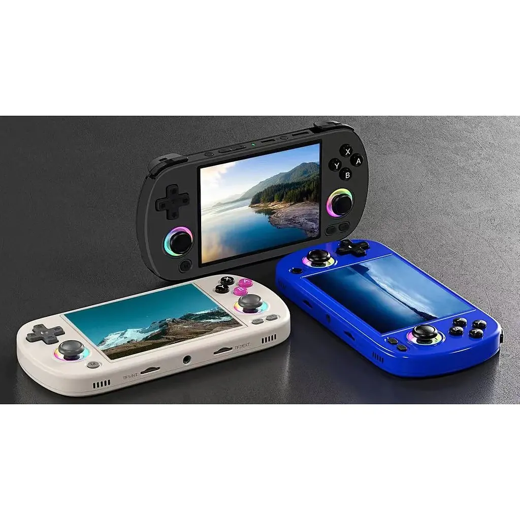 Ретро игровая приставка Anbernic RG40XX H 64GB Blue [115724] - фото 8