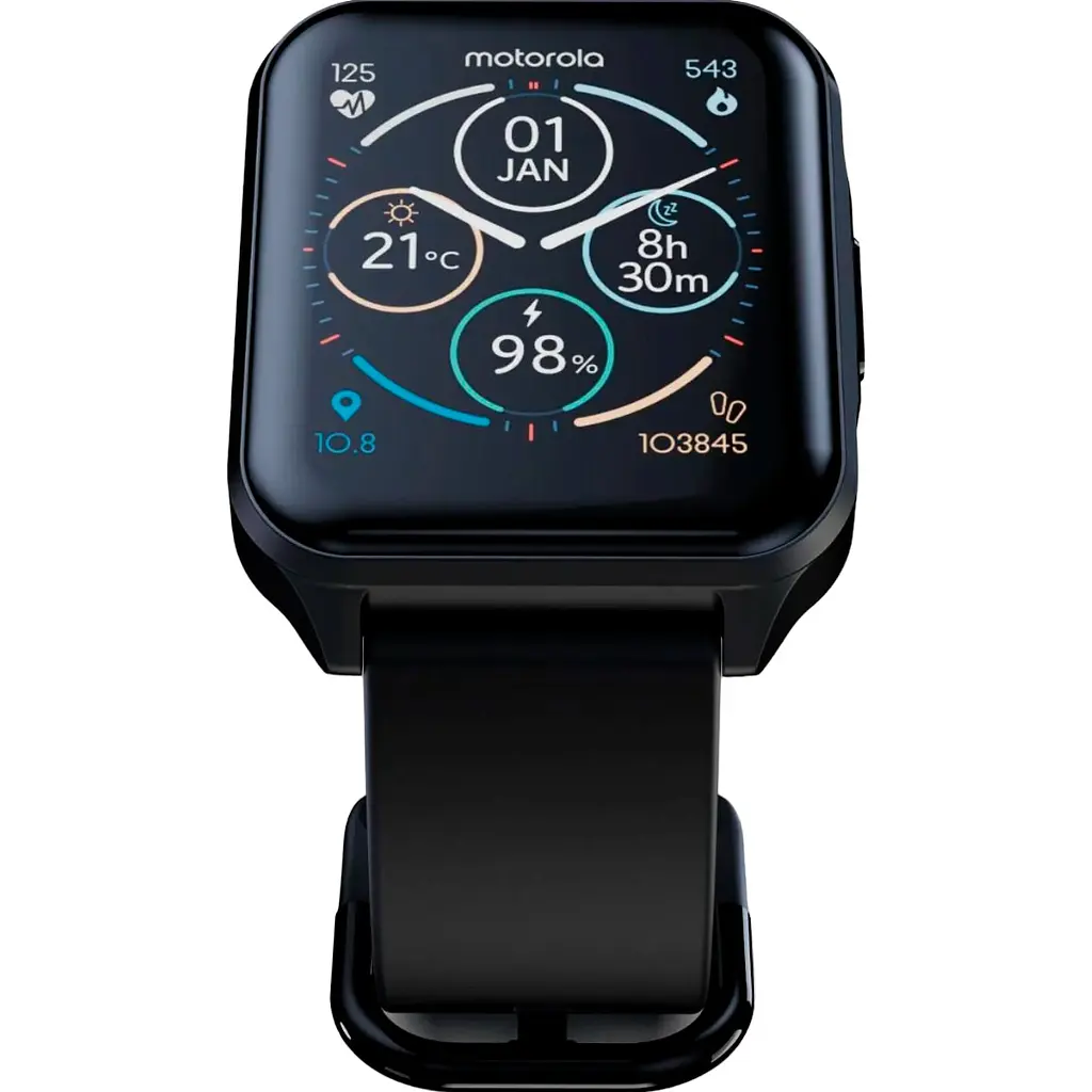 Смарт-часы Motorola Moto Watch 70 Phantom Black (MOSWZ70-PB) [103493] - фото 3