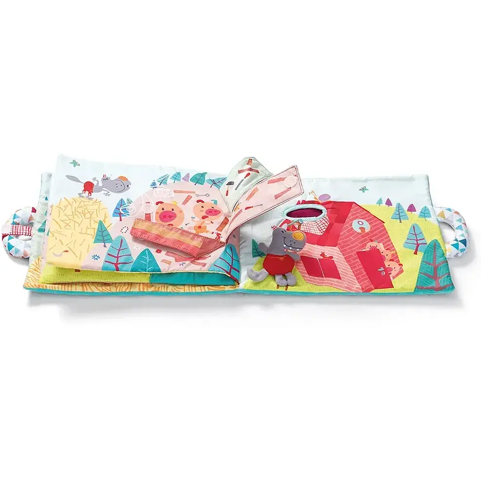 М'яка книга Lilliputiens Вовк і три порося (86862) - фото 7