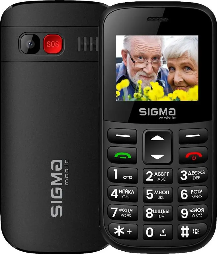 Мобільний телефон Sigma Comfort 50 EASY TYPE-C Black (4827798585214)