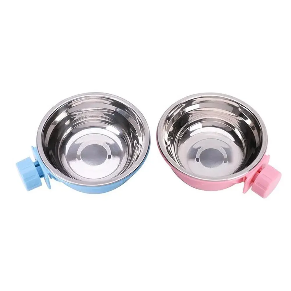Миска з кріпленням до клітки/вольєру Derby Fixable Pet Bowl, L Блакитний - фото 8