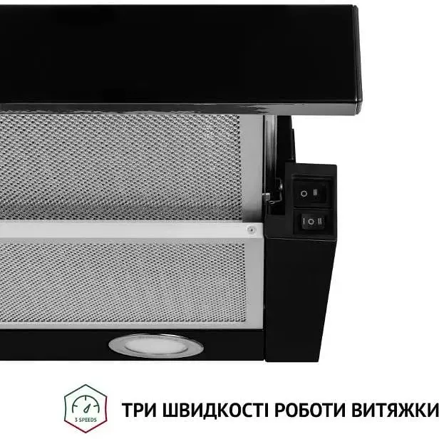 Витяжка телескопічна Perfelli TL 6212 BL 700 LED - фото 5