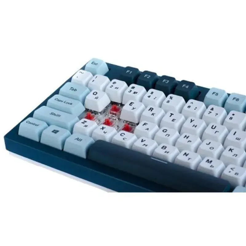 Клавіатура MONTECH Freedom MK87FR TKL FR USB UA Gray (MK87FR) - фото 8