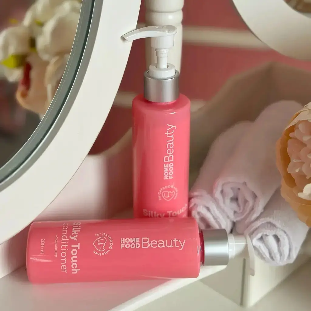 Кондиціонер Home Food Beauty Шовковистий дотик для собак і котів 200 мл - фото 2