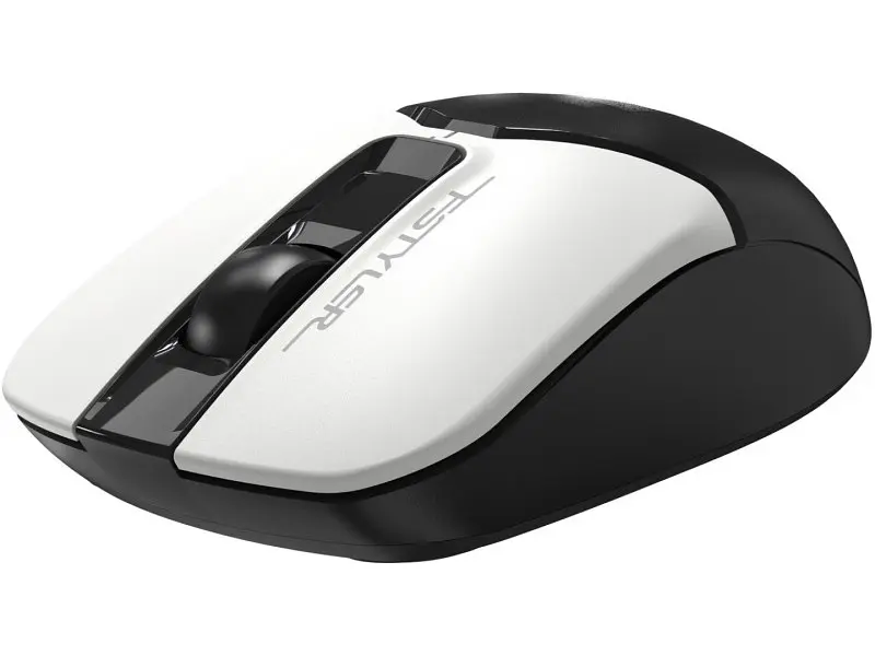 Миша A4Tech FG12S Black+White (безшумний клік) - фото 3
