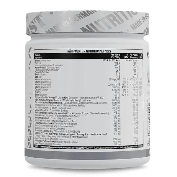 Глюкозамін і хондроїтін Flex Pro 300 грам Зелене яблуко MST Nutrition vit0006118 - фото 2