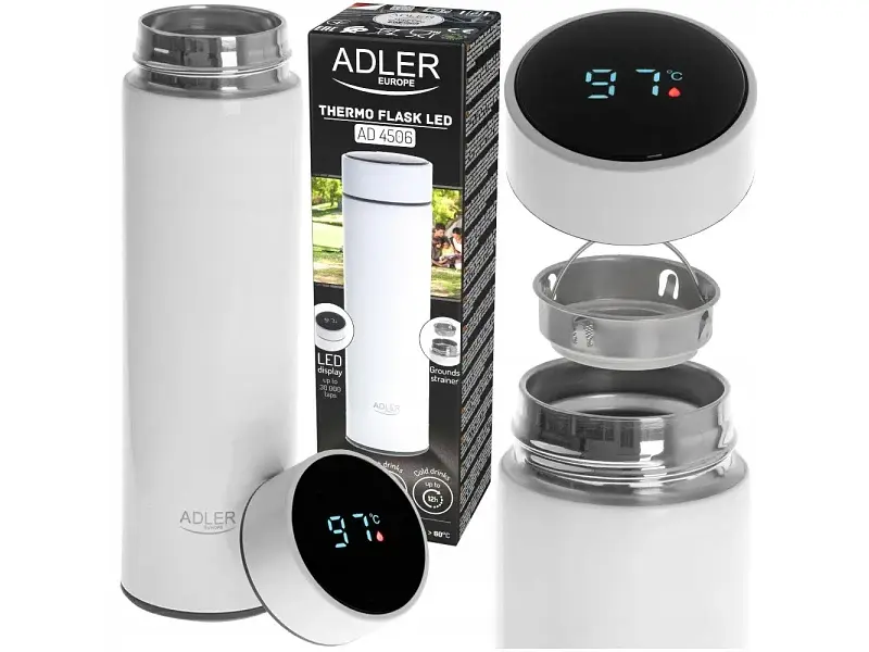 Термос Adler White AD 4506